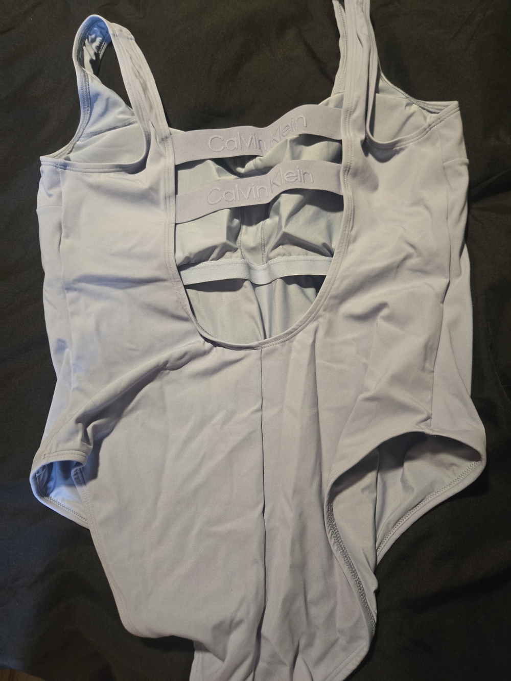 Calvin Klein Light Blue Strappy Swimsuit